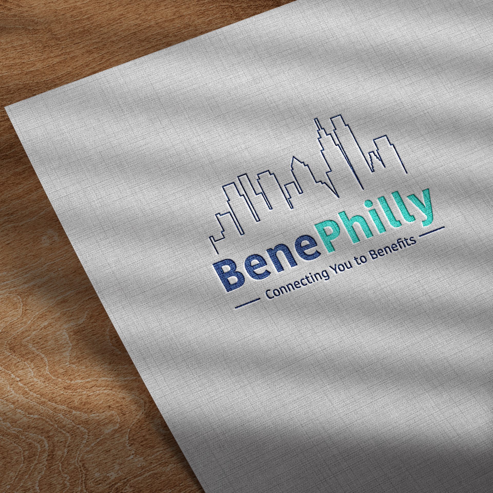 Mock Up Logo of BenePhilly from the Office of Community Empowerment & Opportunity 
