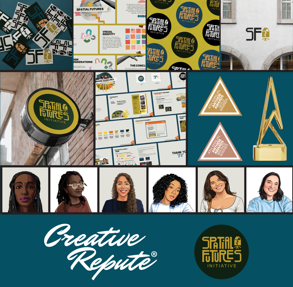 Creative Repute wins Bronze and Gold at the 4th Annual Anthem Awards for their work with Spatial Futures Initiative