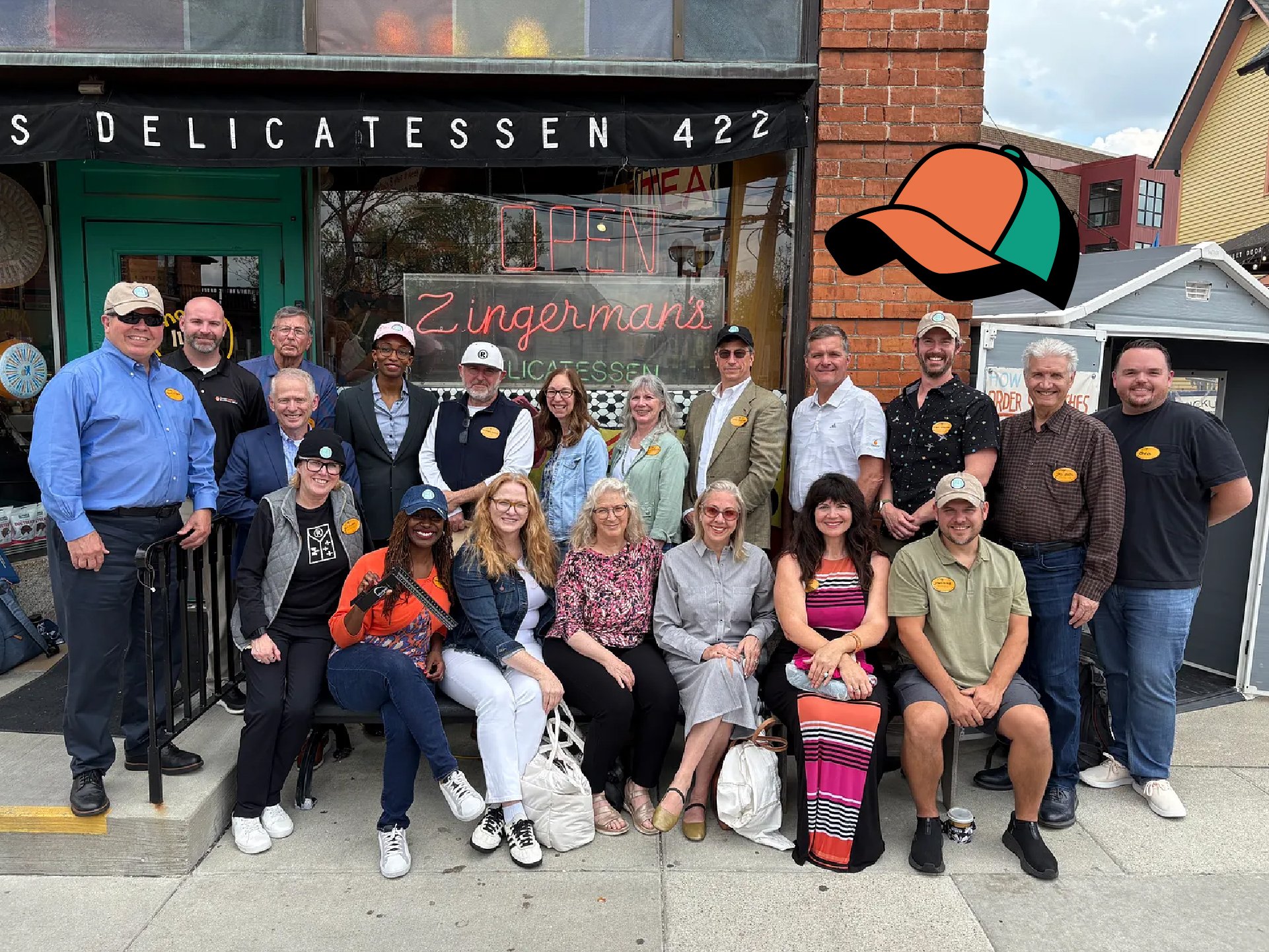 21 Hats, Loren Feldman, Mark Forsythe, Jay Goltz, Liz Picarazzi, William Vanderbloemen, Michael Russo, Jaci Russo, Tricia Groff, Casey Helmick, Jim Kalb, Brandon Gray, Chris Campbell, Mars Chapman, Channon, Nile Livingston, Justin Tinkle, Lena McGuire, David Billstrom, Justin Jordan, Nawal Motawi, Josh Patrick, Jaime Echt, Ed Leventhal