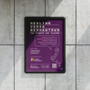 Flyer design mockup of 