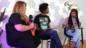 Dr Kimberly McGlonn discusses leadership, community building, and optimism during an interview on Creative Repute's Unmistakable Podcast