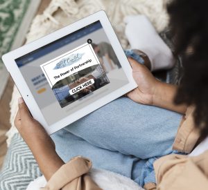 spa capital llc tablet banner advertisement pop up mockup design creative repute award winning black owned graphic design agency based in philadelphia