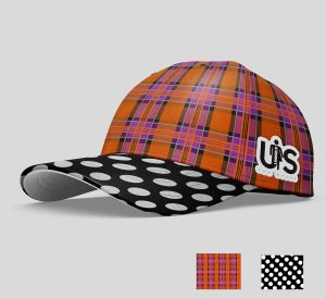 unisex the brand tartan pattern hat mockup branding creative repute award winning black owned graphic design agency based in philadelphia